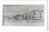 Study of the frieze from a pediment of the Parthenon by Jacques Carrey