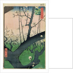 Branch of a Flowering Plum Tree by Ando or Utagawa Hiroshige