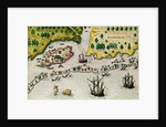 The Arrival of the English in Virginia by Theodor de Bry