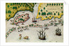 The Arrival of the English in Virginia by Theodor de Bry