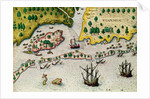 The Arrival of the English in Virginia by Theodor de Bry