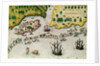 The Arrival of the English in Virginia by Theodor de Bry