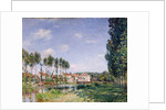Banks of the Loing, Moret, 1892 by Alfred Sisley
