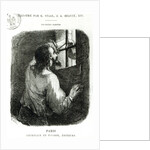 Edmond Dantes imprisoned in the Chateau d'If by Pierre Gustave Eugene Staal