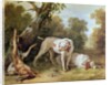 Dog and Hare by Jean-Baptiste Oudry