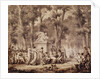 The Jardin des Tuileries in 1808 by Jean Pierre Norblin
