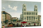 View of the Church of Saint-Sulpice by Henri Courvoisier-Voisin