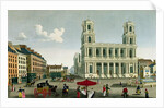View of the Church of Saint-Sulpice by Henri Courvoisier-Voisin
