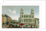 View of the Church of Saint-Sulpice by Henri Courvoisier-Voisin