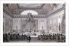 Assemblee des Notables Presided over by Louis XVI 1787 by Jean Michel the Younger Moreau