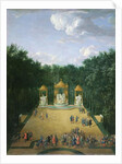 The Groves of the Baths of Apollo in the Gardens of Versailles, 1713 by Pierre-Denis Martin