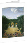 The Groves of the Baths of Apollo in the Gardens of Versailles, 1713 by Pierre-Denis Martin