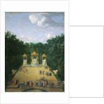 The Groves of the Baths of Apollo in the Gardens of Versailles, 1713 by Pierre-Denis Martin