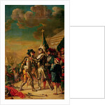 Henri II Giving the Chain of the Order of Saint-Michel to Gaspard de Saulx Count of Tavannes by Nicolas Guy Brenet