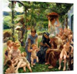 The Evening, right panel from the triptych 'The Golden Age', 1901 by Leon Henri Marie Frederic