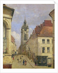 The Belfry of Douai, 1871 by Jean Baptiste Camille Corot