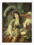 Odalisque by Jean Baptiste Ange Tissier