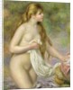 Bather with Long Hair, c.1895 by Pierre Auguste Renoir