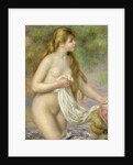 Bather with Long Hair, c.1895 by Pierre Auguste Renoir