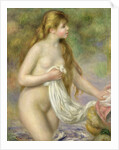 Bather with Long Hair, c.1895 by Pierre Auguste Renoir