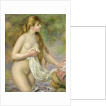 Bather with Long Hair, c.1895 by Pierre Auguste Renoir