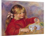 Claude Renoir at Play, 1905 by Pierre Auguste Renoir