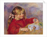 Claude Renoir at Play, 1905 by Pierre Auguste Renoir