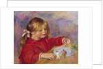 Claude Renoir at Play, 1905 by Pierre Auguste Renoir