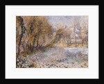 Snowy Landscape by Pierre Auguste Renoir