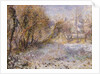Snowy Landscape by Pierre Auguste Renoir