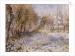Snowy Landscape by Pierre Auguste Renoir