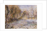 Snowy Landscape by Pierre Auguste Renoir