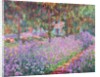 The Artist's Garden at Giverny, 1900 by Claude Monet