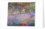 The Artist's Garden at Giverny, 1900 by Claude Monet