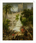 Assault on the Monastery of San Engracio in Zaragoza, 8th February 1809, 1827 by Louis Lejeune