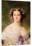 Empress Eugenie and her Ladies in Waiting, detail of the Empress, 1755 by Franz Xaver Winterhalter