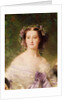 Empress Eugenie and her Ladies in Waiting, detail of the Empress, 1755 by Franz Xaver Winterhalter