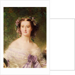 Empress Eugenie and her Ladies in Waiting, detail of the Empress, 1755 by Franz Xaver Winterhalter