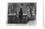 Louis XIV playing billiards by Antoine Trouvain