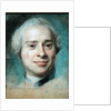 Portrait of Jean Le Rond d'Alembert 1753 by Maurice Quentin de la Tour