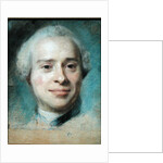 Portrait of Jean Le Rond d'Alembert 1753 by Maurice Quentin de la Tour