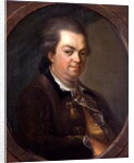 Portrait presumed to be Count Alessandro di Cagliostro 1778 by Le Gay