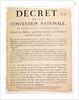 Decree of the National Convention, 24th December 1792 by French School