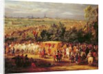 Detail of The Entry of Louis XIV and Marie-Therese of Austria in to Arras, 30th July 1667, c.1685 by Adam Frans van der Meulen
