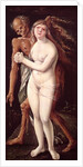 Young Woman and Death, 1517 by Hans Baldung Grien
