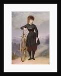 Blanche d'Antigny and her Velocipede by Betinet