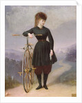 Blanche d'Antigny and her Velocipede by Betinet