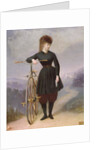 Blanche d'Antigny and her Velocipede by Betinet