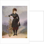 Blanche d'Antigny and her Velocipede by Betinet