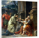 Belisarius Begging for Alms, 1781 by Jacques Louis David